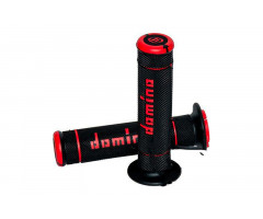 Poignées Domino A240 Style 125mm Fermée Noir / Rouge
