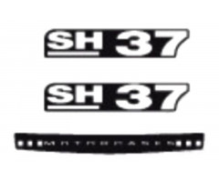 Autocollants de malette Shad pour SH37