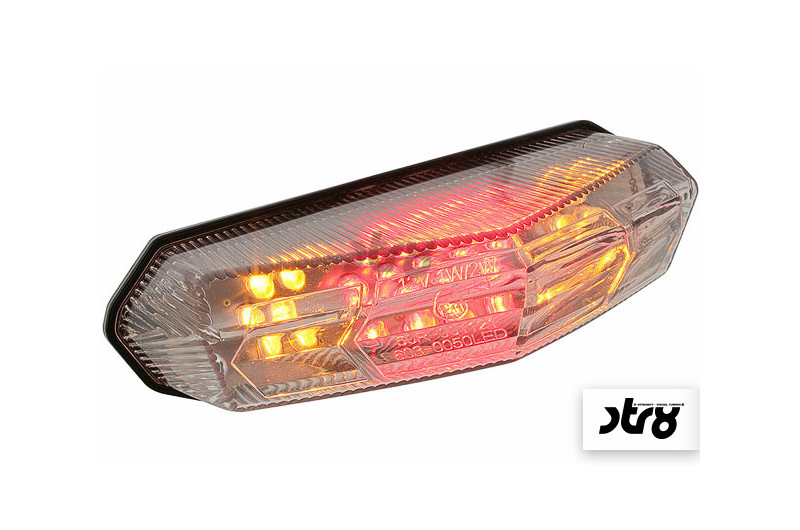 Le feu stop ELLE 48 LED convient à la barre lumineuse de clignotant de vélo  de voiture de moto avec lumière 12V, 2 pièces，Fonepro